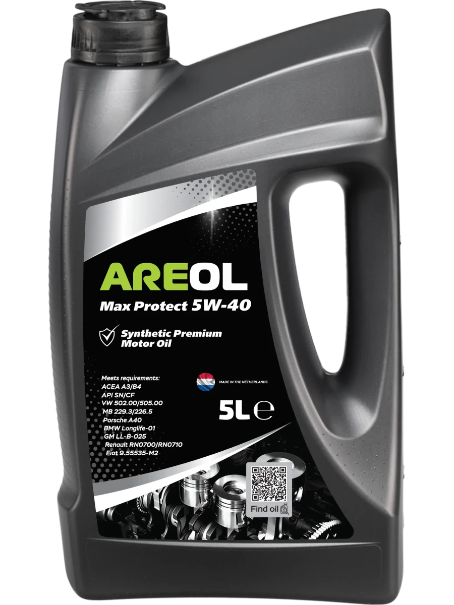 Масло моторное AREOL 5W-40 5л 5W40AR009