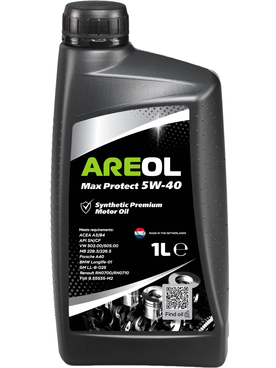 Масло моторное AREOL 5W-40 1л 5W40AR011