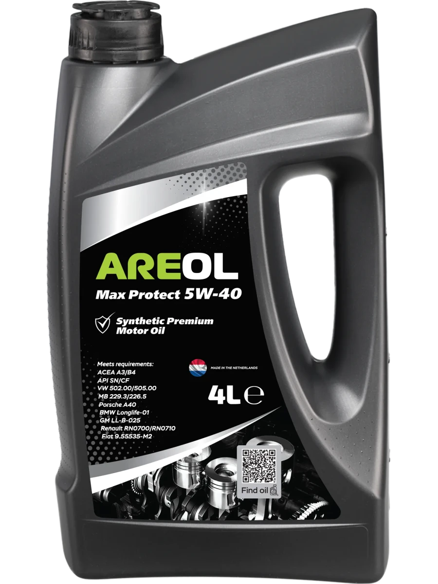 Масло моторное AREOL 5W-40 4л 5W40AR010