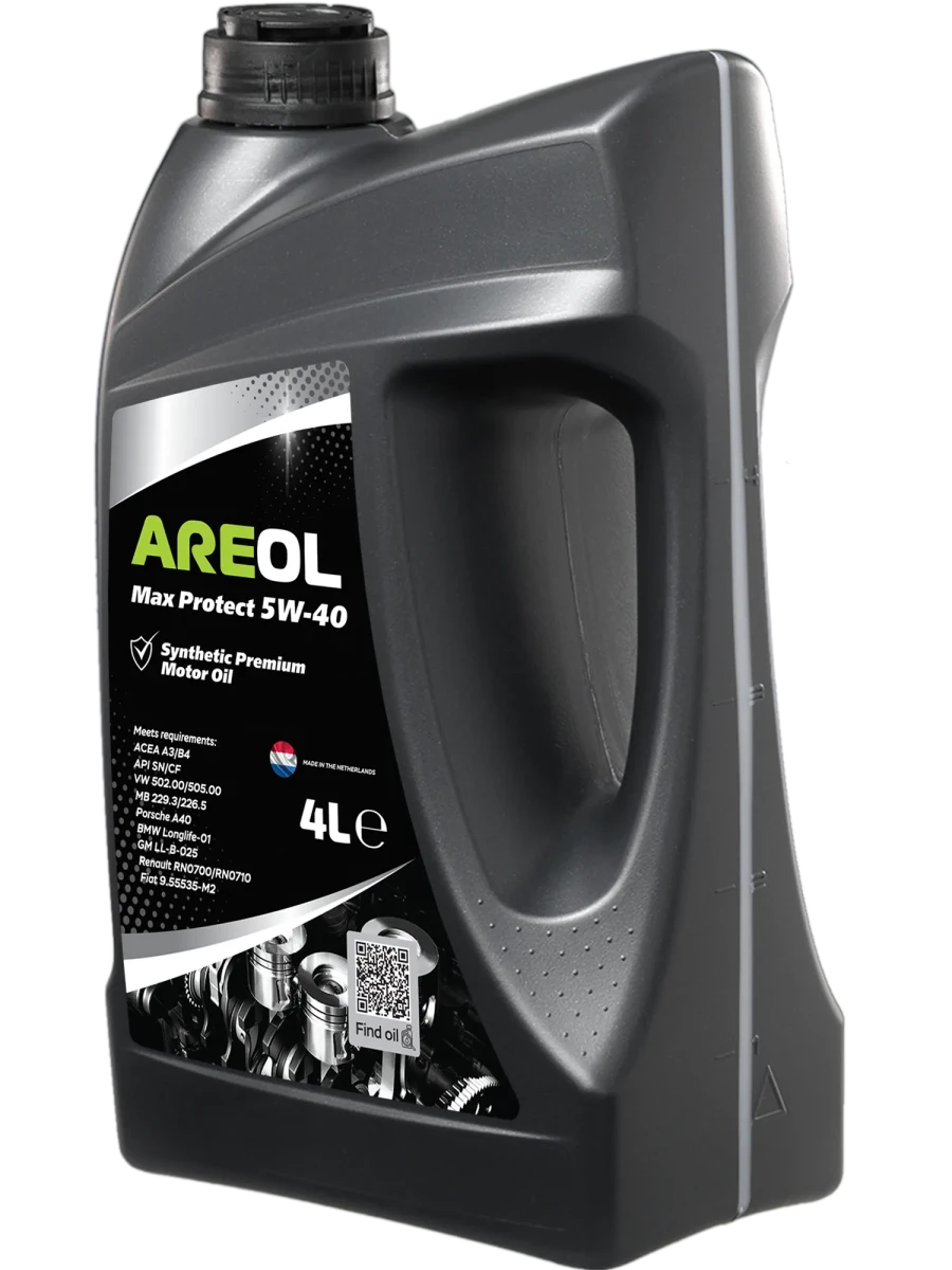 Изображение Масло моторное AREOL 5W-40 4л 5W40AR010 Масло моторное AREOL 5W-40 4л 5W40AR010