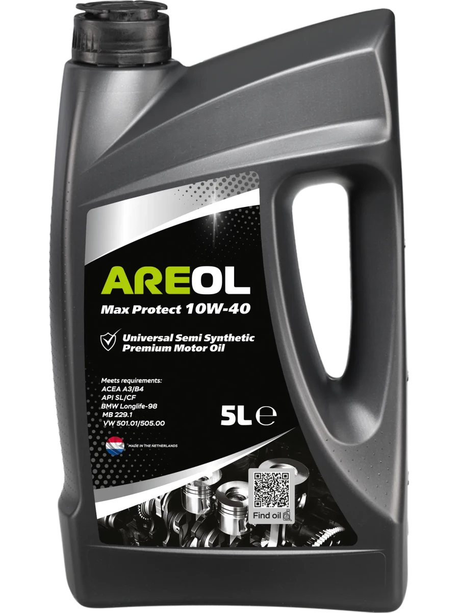 Масло моторное AREOL MAX PROTECT 10W-40 5л 10W40AR001