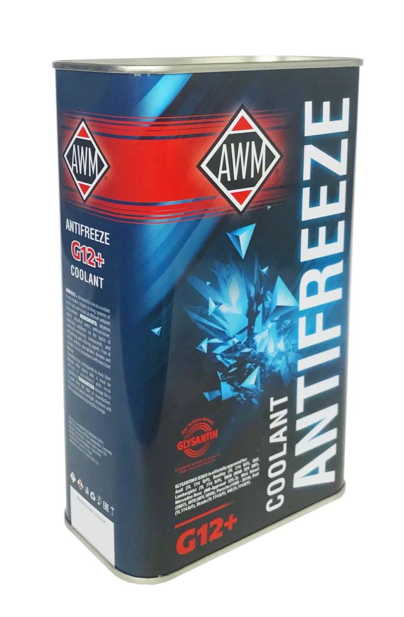 (01266) АНТИФРИЗ КРАСНЫЙ 4L (ГОТОВЫЙ) AWM12+ Ready Mix/ G12+  до -37°С мет.канистра AWM 430208038