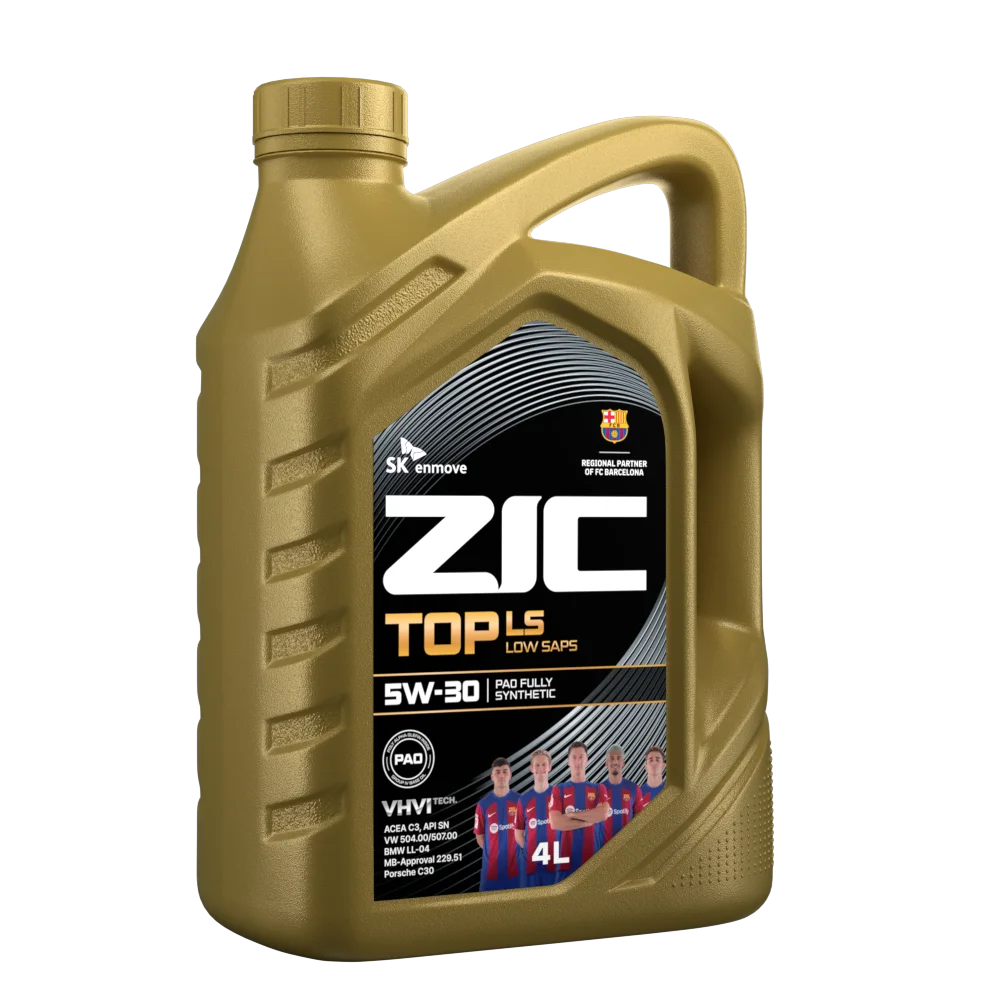 Масло моторное ZIC TOP 5W-30 4л 162612