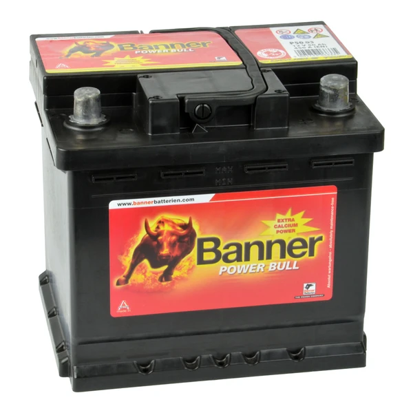Аккумулятор 50 ач 450 а 210x175x190 мм 0 (-+) обратная BANNER P50 03