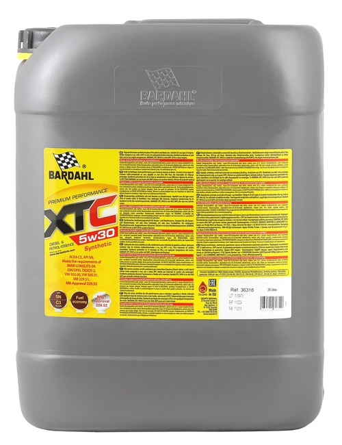 Масло моторное BARDAHL 5W-30 20л 36318