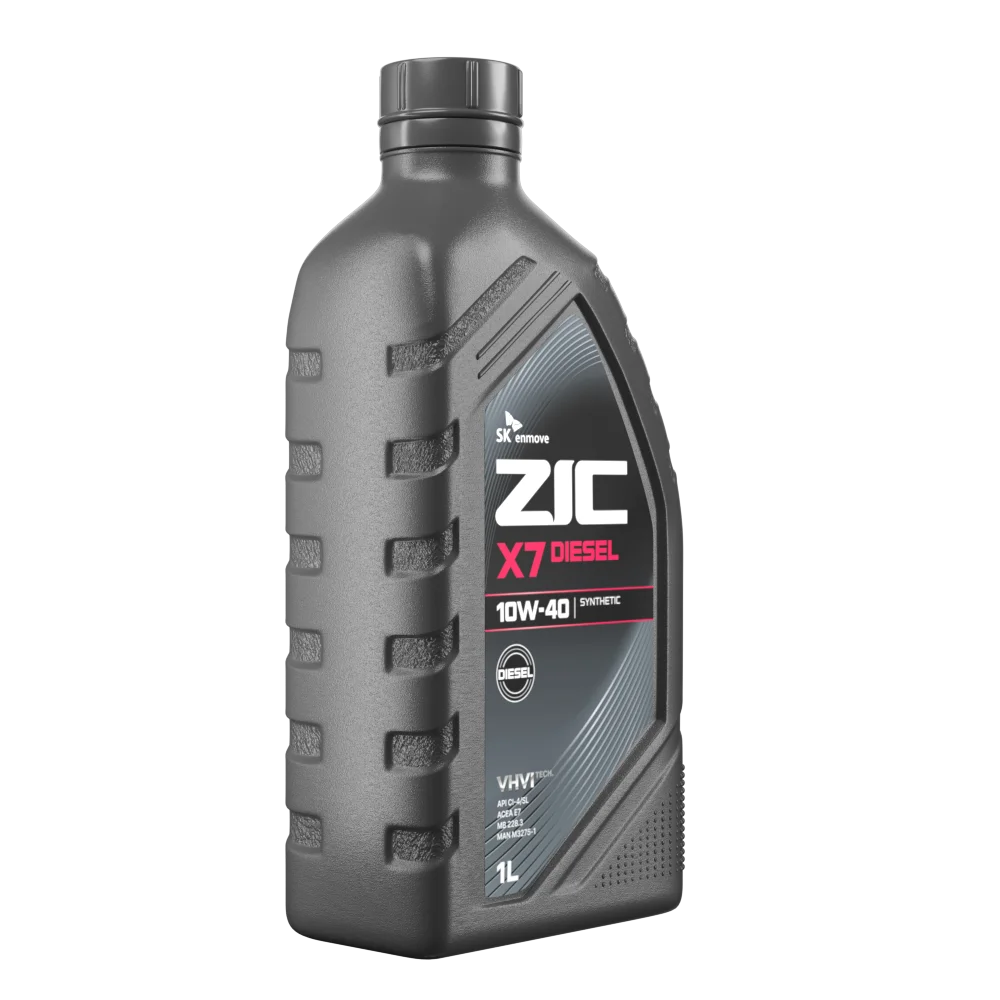 Изображение Масло моторное ZIC X7 DIESEL 10W-40 1л 132607 Масло моторное ZIC X7 DIESEL 10W-40 1л 132607