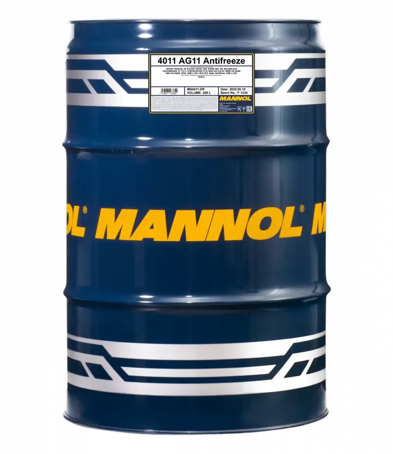 MANNOL Antifreeze AG11 (-40 °C) Longterm 4011 MANNOL MN4011-DR