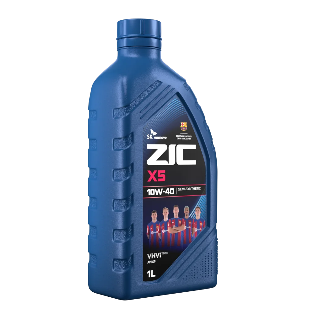 Масло моторное ZIC X5 10W-40 1л 132622