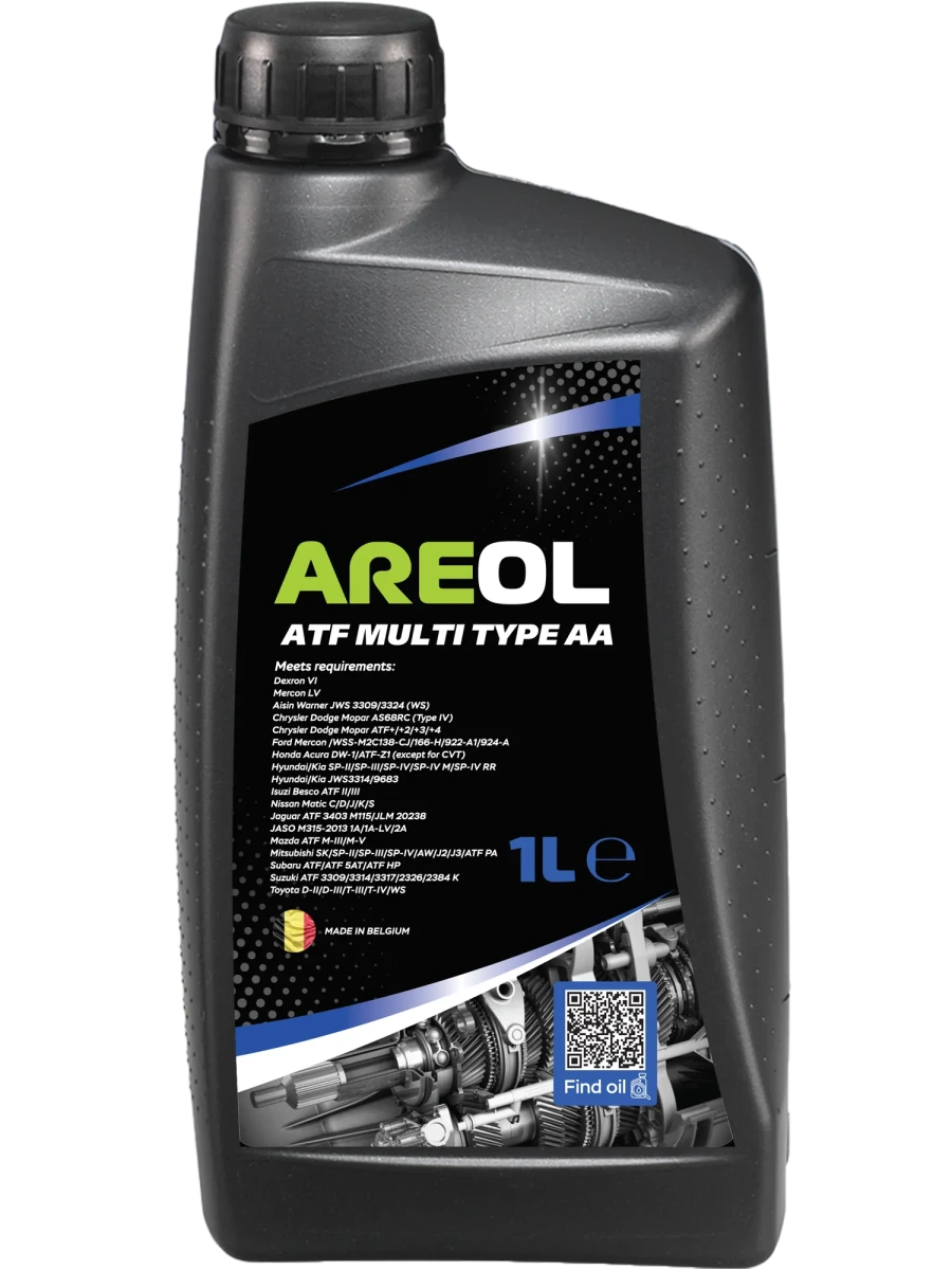 Трансмиссионное масло AREOL ATF MULTI TYPE AA 1л AR108