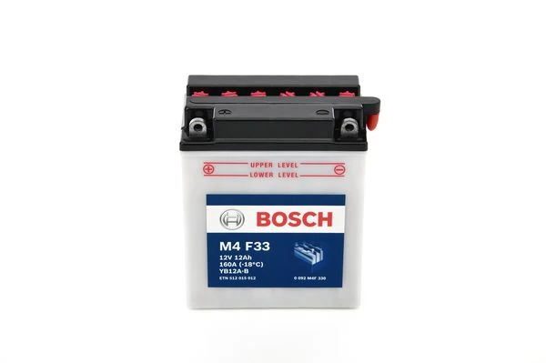 Изображение Стартерная аккумуляторная батарея BOSCH 0 092 M4F 330 Стартерная аккумуляторная батарея BOSCH 0 092 M4F 330