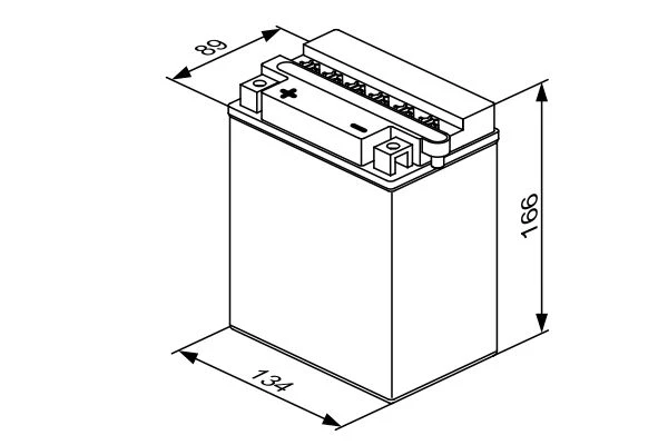Изображение Стартерная аккумуляторная батарея BOSCH 0 092 M4F 370 Стартерная аккумуляторная батарея BOSCH 0 092 M4F 370
