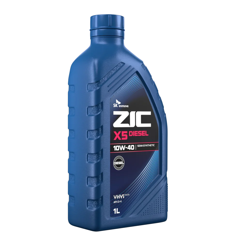 Масло моторное ZIC X5 DIESEL 10W-40 1л 132660