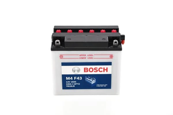 Изображение Стартерная аккумуляторная батарея BOSCH 0 092 M4F 430 Стартерная аккумуляторная батарея BOSCH 0 092 M4F 430