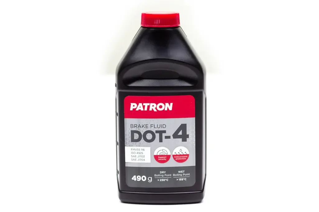 Жидкость тормозная PATRON DOT 4 0.5л pbf450