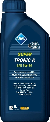 Масло моторное ARAL SUPERTRONIC K 5W-30 1л 15F475