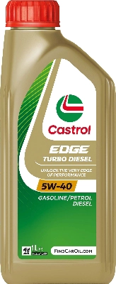 Масло моторное CASTROL EDGE TURBO DIESEL 5W-40 1л 15F816