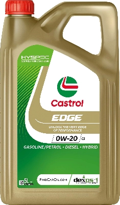 Масло моторное CASTROL EDGE 0W-20 5л 15F6EB