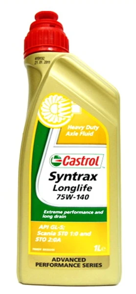 Изображение Трансмиссионное масло CASTROL SYNTRAX LONGLIFE 75W-140 1л 1543AE Трансмиссионное масло CASTROL SYNTRAX LONGLIFE 75W-140 1л 1543AE