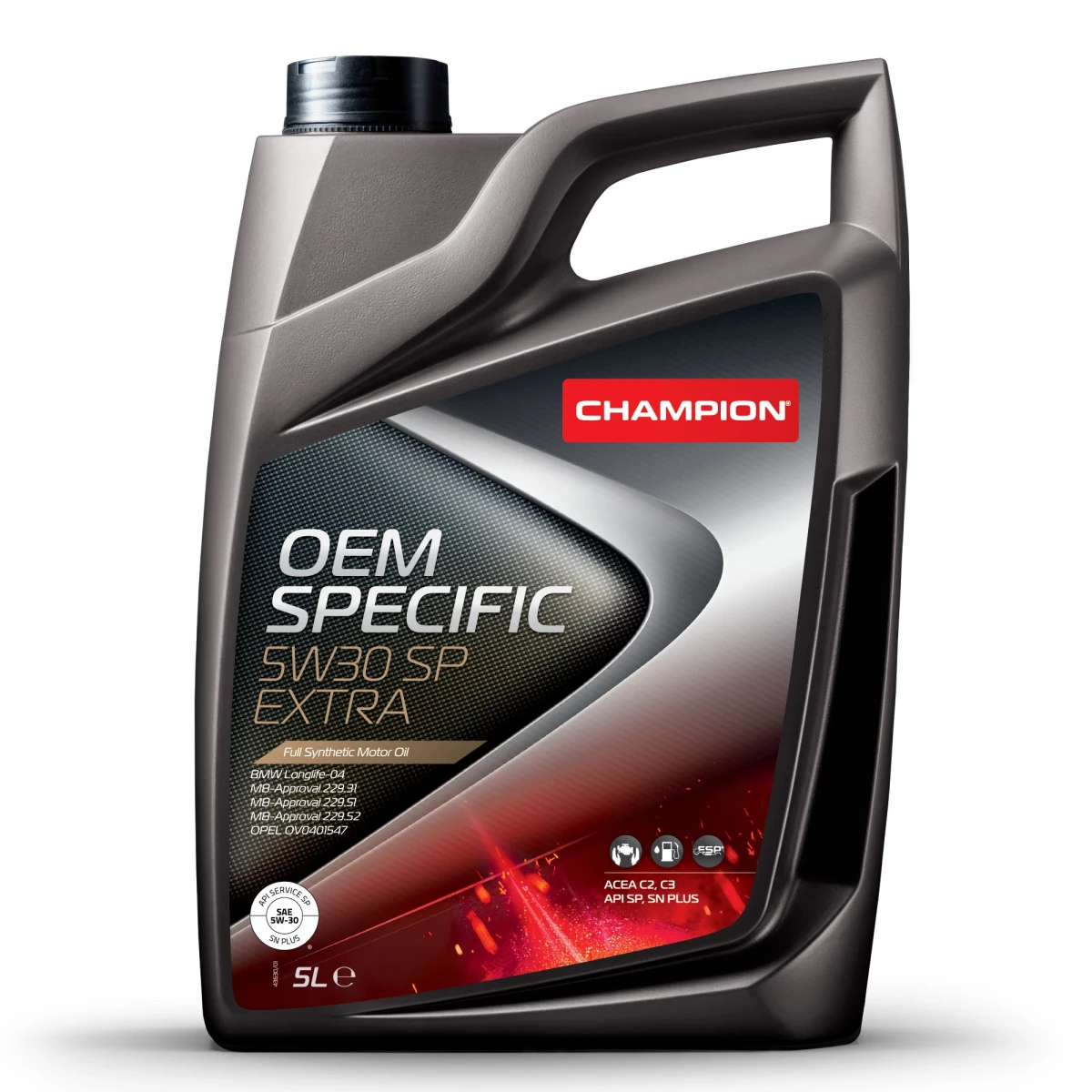 Масло моторное CHAMPION OEM SPECIFIC 5W-30 5л 1049363