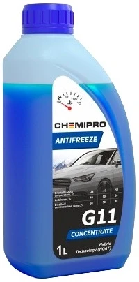 Антифриз синий концентрат g11 1 л CHEMIPRO CH143