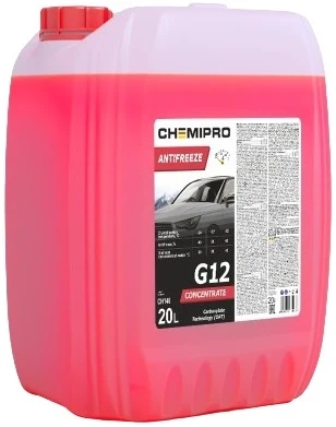 Антифриз красный концентрат g12 20 л CHEMIPRO CH146