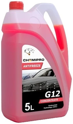 Антифриз красный концентрат g12 5 л CHEMIPRO CH145