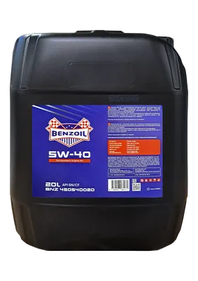 Масло моторное BENZOIL 5W-40 20л BNZ 450540020