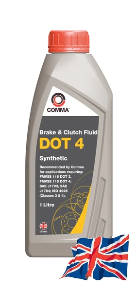 Изображение Жидкость тормозная COMMA DOT3 1л bf41l Жидкость тормозная COMMA DOT3 1л bf41l