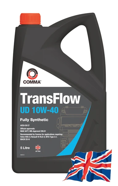Масло моторное COMMA TRANSFLOW UD 10W-40 5л TFUD5L