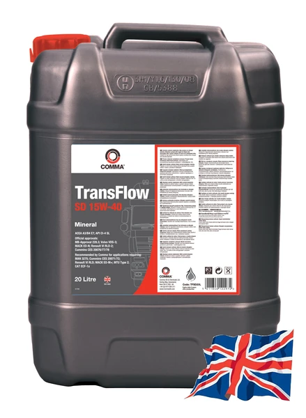 Масло моторное COMMA TRANSFLOW SD 15W-40 20л TFSD20L