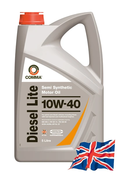 Изображение Масло моторное COMMA 10W-40 5л DIL5L Масло моторное COMMA 10W-40 5л DIL5L
