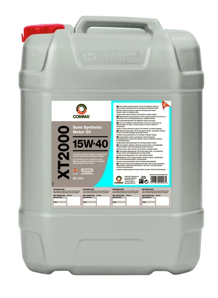 Изображение Масло моторное COMMA 15W-40 20л XT220L Масло моторное COMMA 15W-40 20л XT220L
