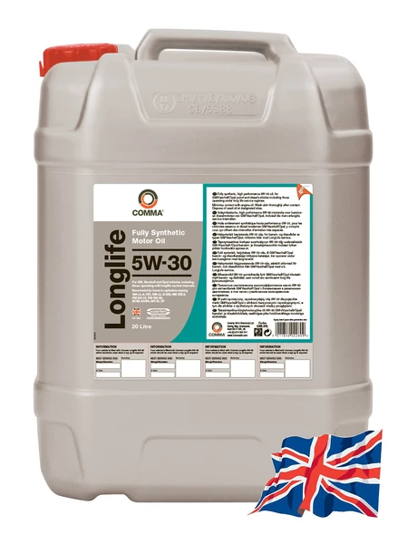 Изображение Масло моторное COMMA 5W-30 20л GML20L Масло моторное COMMA 5W-30 20л GML20L