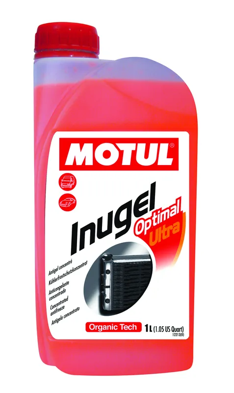 Изображение Антифриз G12+ красный Inugel Optimal Ultra 1 л MOTUL 101069 Антифриз G12+ красный Inugel Optimal Ultra 1 л MOTUL 101069