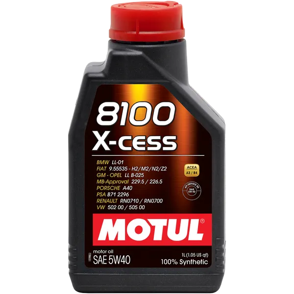 Изображение Масло моторное MOTUL 5W-40 1л 102784 Масло моторное MOTUL 5W-40 1л 102784