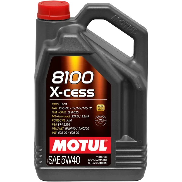 Масло моторное MOTUL X-CESS 5W-40 5л 102870