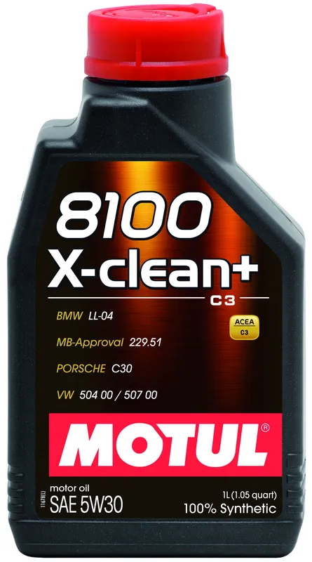Изображение Масло моторное MOTUL X-CLEAN+ 5W-30 1л 106376 Масло моторное MOTUL X-CLEAN+ 5W-30 1л 106376