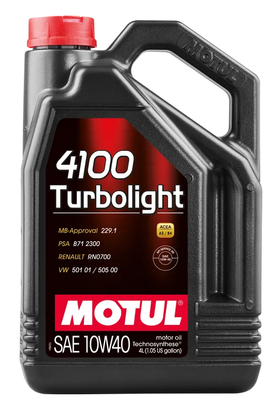 Изображение Масло моторное MOTUL TURBOLIGHT 10W-40 4л 109462 Масло моторное MOTUL TURBOLIGHT 10W-40 4л 109462
