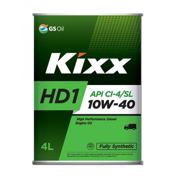 Изображение Масло моторное KIXX HD1 10W-40 4л L206144TE1 Масло моторное KIXX HD1 10W-40 4л L206144TE1