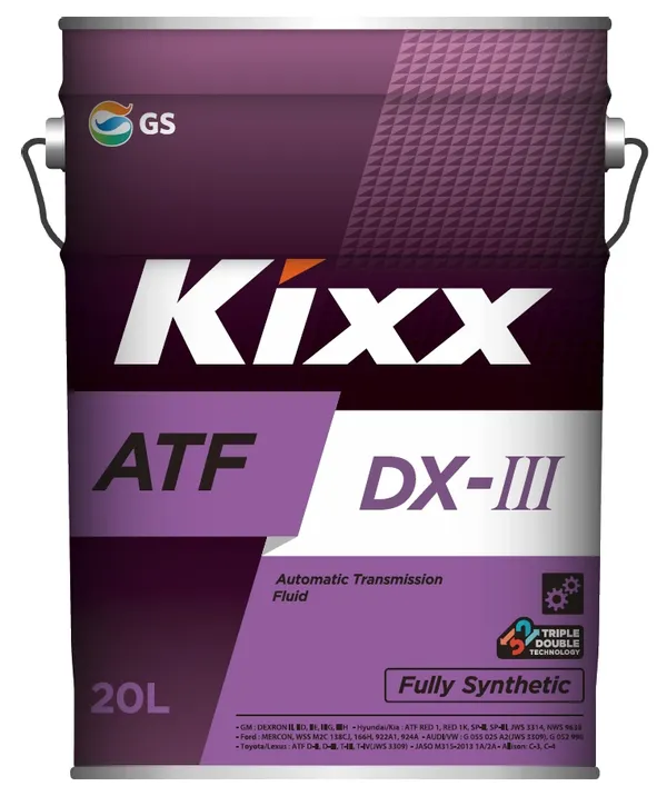 Изображение Трансмиссионное масло KIXX ATF DX-III 20л L2509P20E1 Трансмиссионное масло KIXX ATF DX-III 20л L2509P20E1
