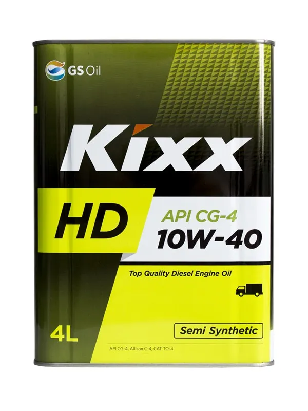 Изображение Масло моторное KIXX HD 10W-40 4л L525544TE1 Масло моторное KIXX HD 10W-40 4л L525544TE1