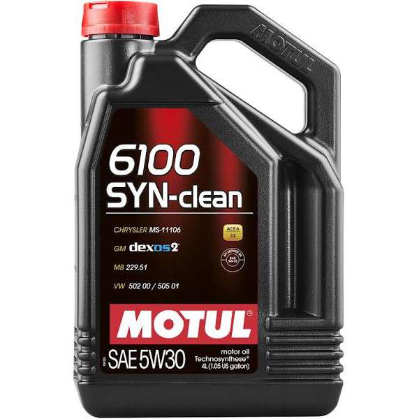 Масло моторное MOTUL 6100 SYN-CLEAN 5W-40 5л 111692