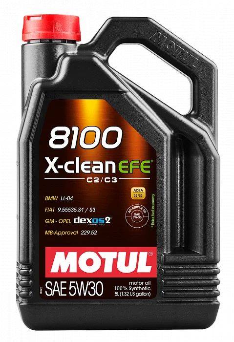 Масло моторное MOTUL 8100 X-CLEAN EFE 5W-30 5л 111688