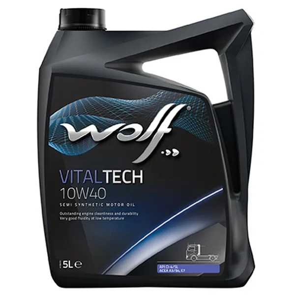 Изображение Масло моторное WOLF VITALTECH 10W-40 5л 14626/5 Масло моторное WOLF VITALTECH 10W-40 5л 14626/5