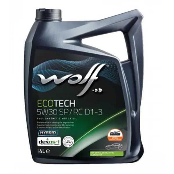 Масло моторное WOLF 5W-30 4л 16175/4