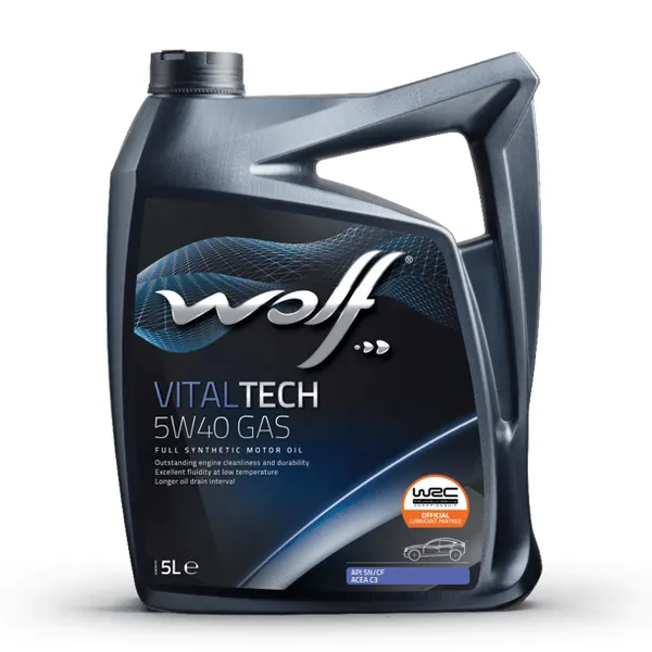 Масло моторное WOLF VITALTECH 5W-40 5л 22116/5
