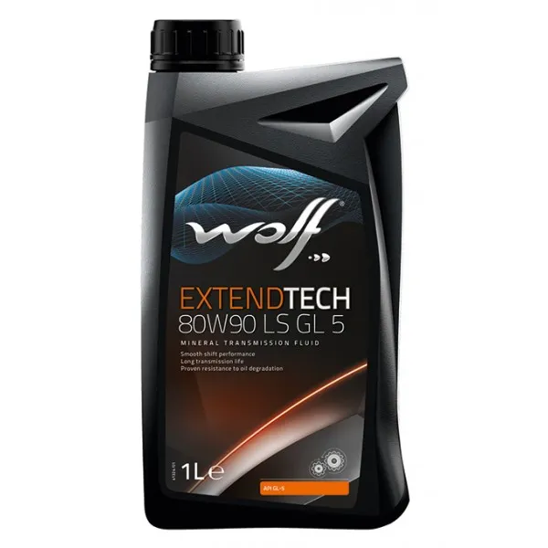 Изображение Трансмиссионное масло WOLF EXTENDTECH 80W-90 л 2408/1 Трансмиссионное масло WOLF EXTENDTECH 80W-90 л 2408/1