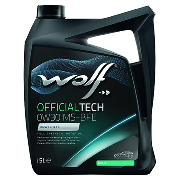 Изображение Масло моторное WOLF 0W-30 5л 65619/5 Масло моторное WOLF 0W-30 5л 65619/5
