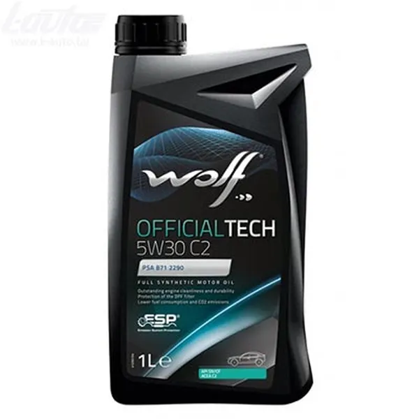 Изображение Масло моторное WOLF OFFICIALTECH 5W-30 1л 65629/1 Масло моторное WOLF OFFICIALTECH 5W-30 1л 65629/1