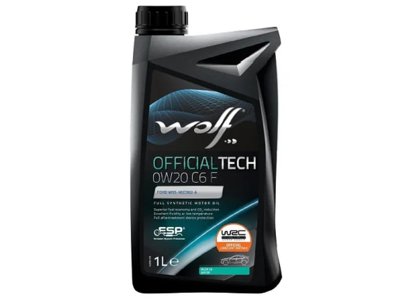 Масло моторное WOLF OFFICIALTECH 0W-20 1л 65645/1